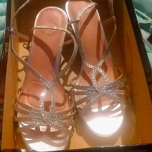 I.Miller silver heels